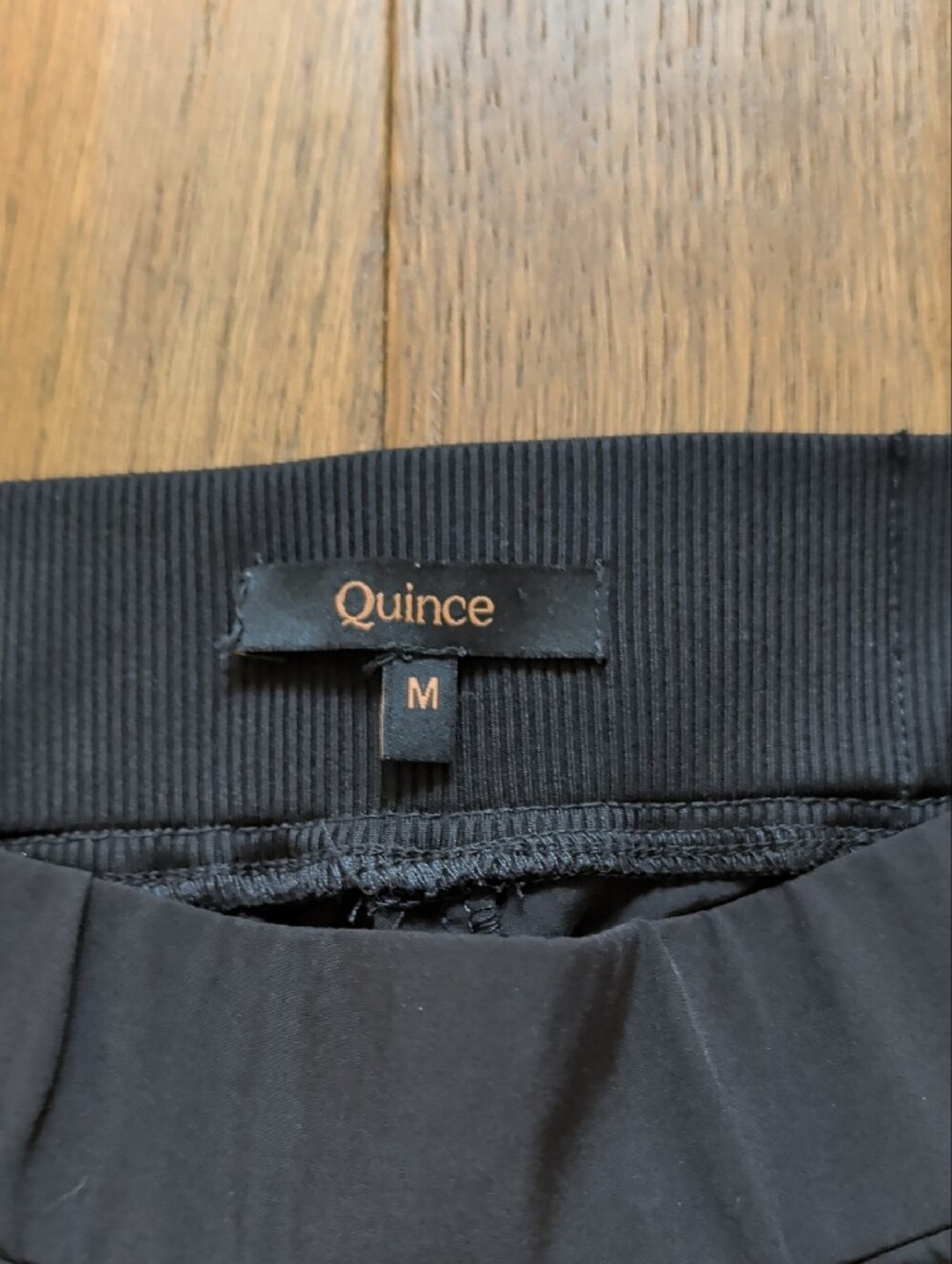 Quince Black Women's Stretch Jogger Pants - Picture 2 of 7